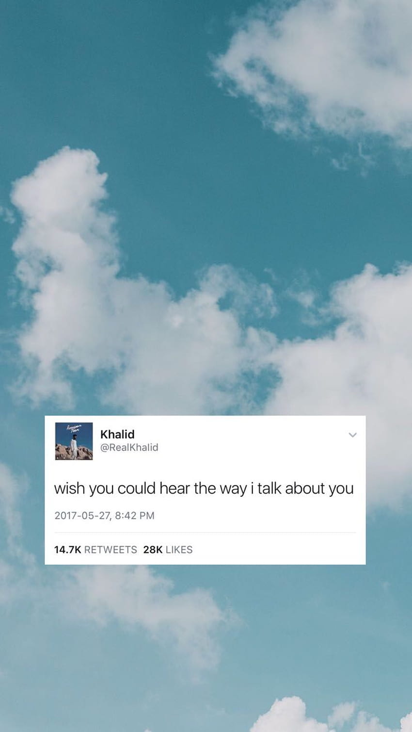 mood quotes sweet, aesthetic with khalid tweet. hope you like it. i made it u…, twitter aesthetic quotes HD phone wallpaper