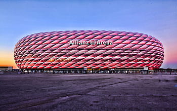 Bayern Munich Stadium, panorama, Allianz Arena, R, soccer, football ...