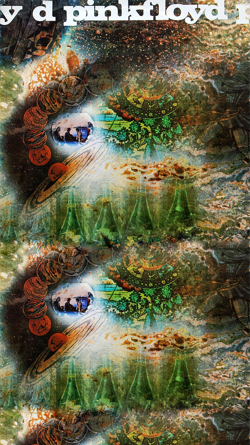 A Saucerful of Secrets phone, psychedelic pink floyd iphone HD phone wallpaper