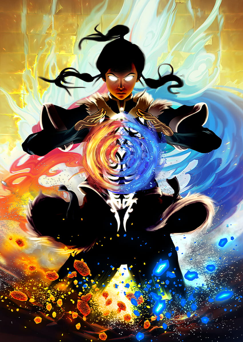 The Legend of Korra Poster Avatar State, the avatar state HD phone wallpaper