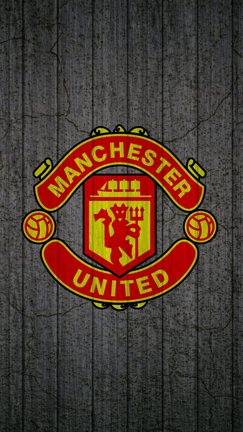 Logo Apple iPhone Plus Manchester United, man utd logo mobile wallpaper ponsel HD