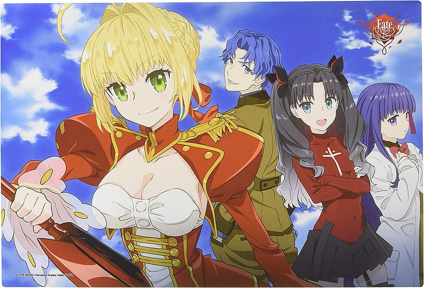 Fate Grand Order Saber Nero Claudius Bride Anime Card Game Character Sleeve  fgo  Amazonin