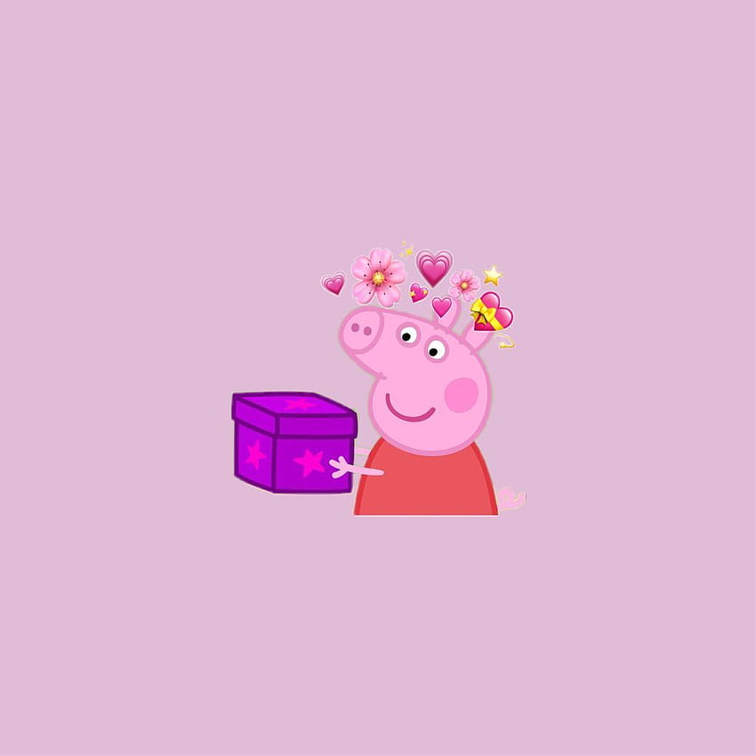 Peppa Pig posted by Samantha Peltier, peppa pig aesthetics HD phone wallpaper