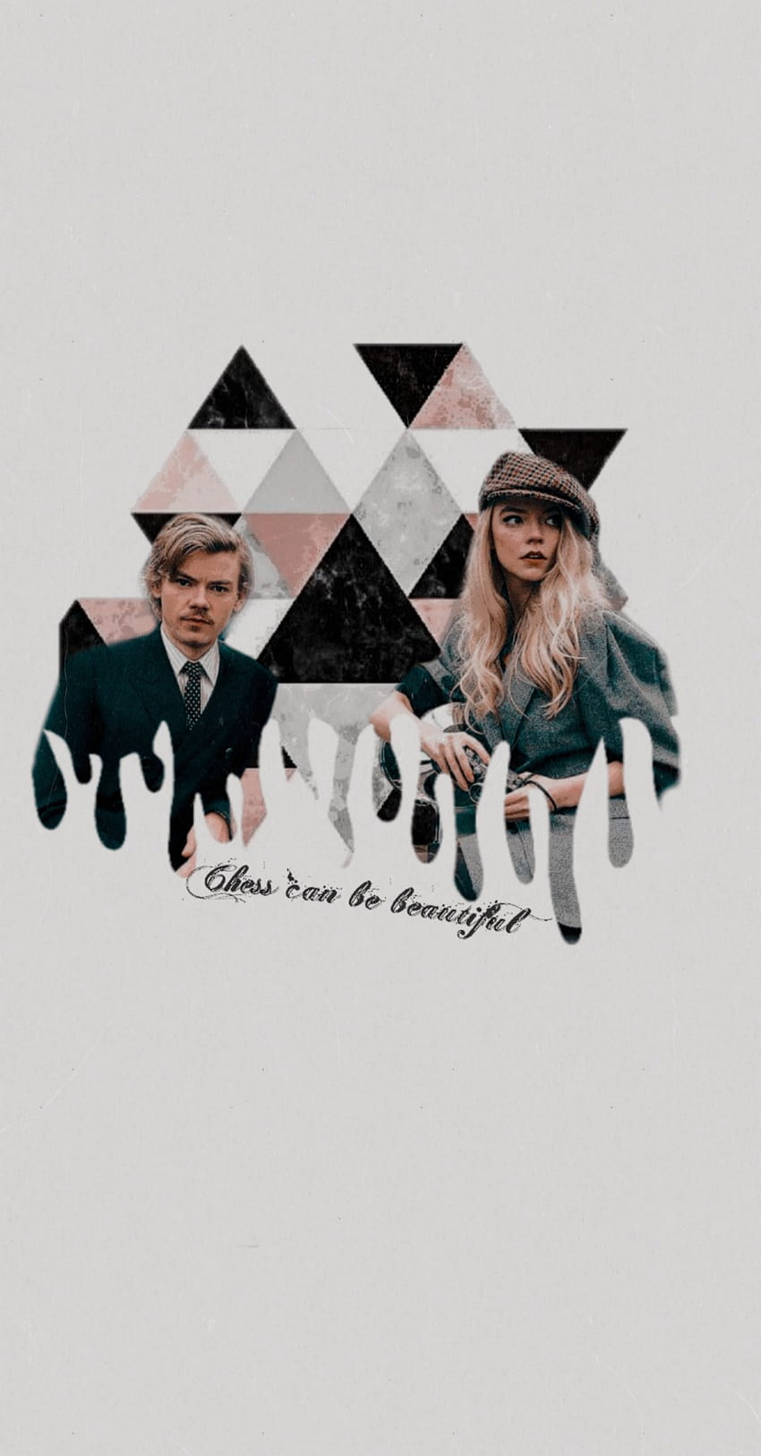 The Queen's Gambit Wallpaper, Beth Harmon and Benny Watts  The queen's  gambit, Queen's gambit aesthetic, Queen's gambit