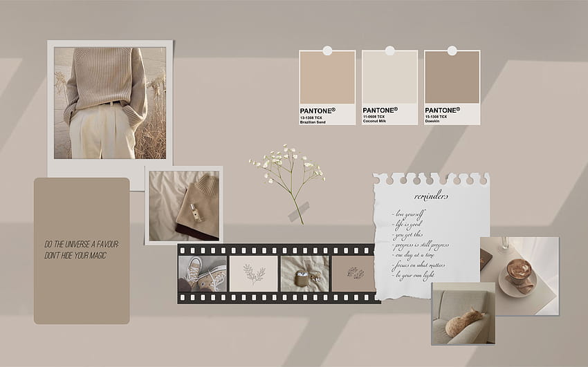 dreamy, beige macbook HD wallpaper