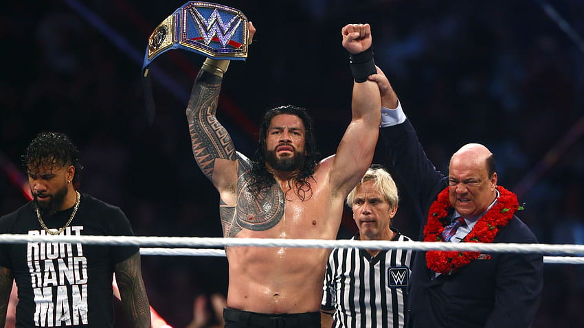 Roman Reigns embraces new heel role at WrestleMania, retains WWE Universal title HD wallpaper