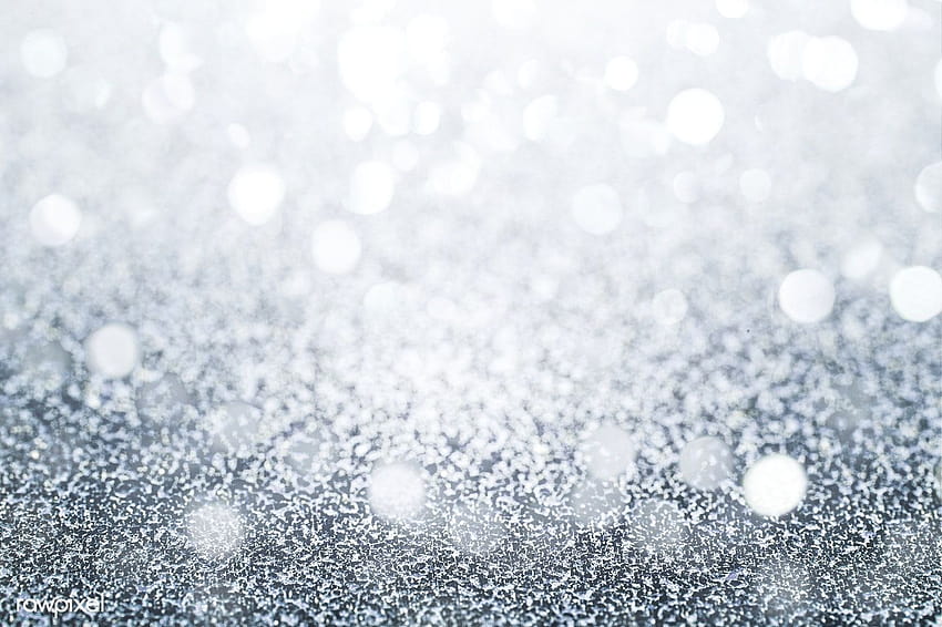 Silver glitter backgrounds texture, winter sparkle HD wallpaper