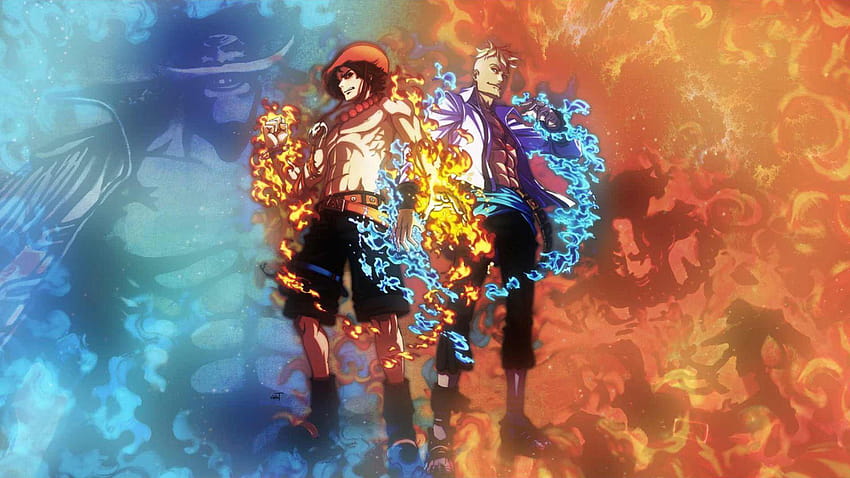 One Piece Ace, Feuerfaust-Ass HD-Hintergrundbild