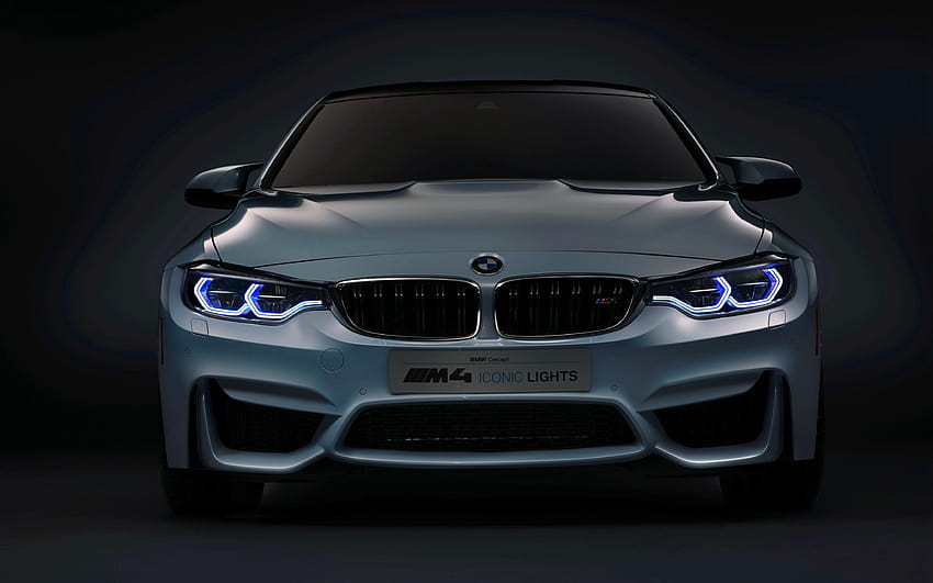 BMW M4, 아이코닉 라이트, 개념, BMW, 자동차 / 자동차, 자동차 bmw HD 월페이퍼