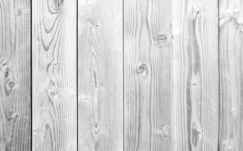Tekstura ściany z białego drewna Tapeta HD