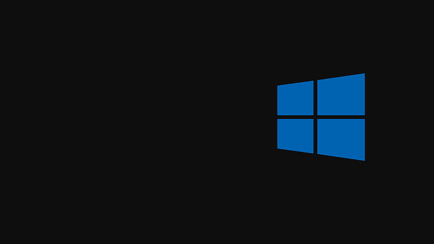 Windows 10 다크 모던 @marnisotto, 어두운 Windows 10 HD 월페이퍼