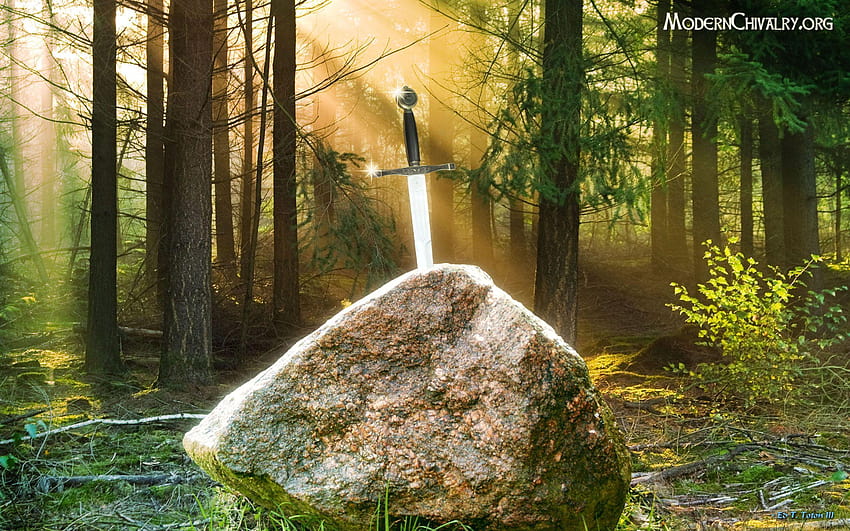 Pedang Excalibur Wallpaper HD