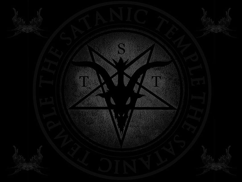 El templo satánico, satanás americano fondo de pantalla