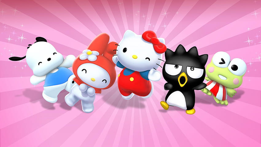 Characters in The Adventures of Hello Kitty and Friends, hello kitty character HD wallpaper