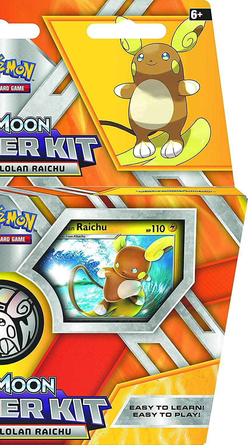 Pokémon Tcg Sun And Moon Trainer Kit Lycanroc And Alolan Raichu Card Game