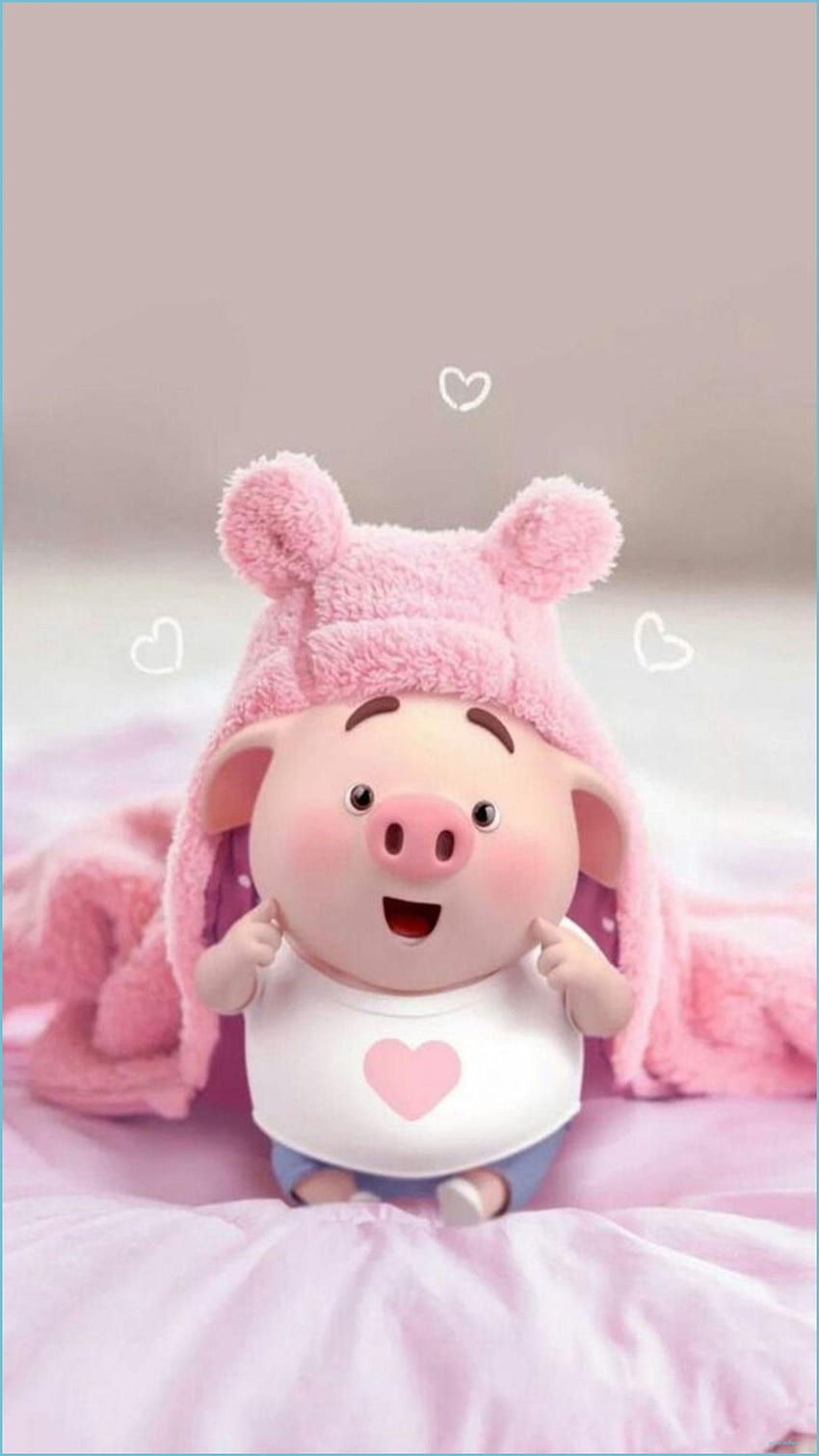 Android için Sevimli Piggy, sevimli domuzlar HD telefon duvar kağıdı