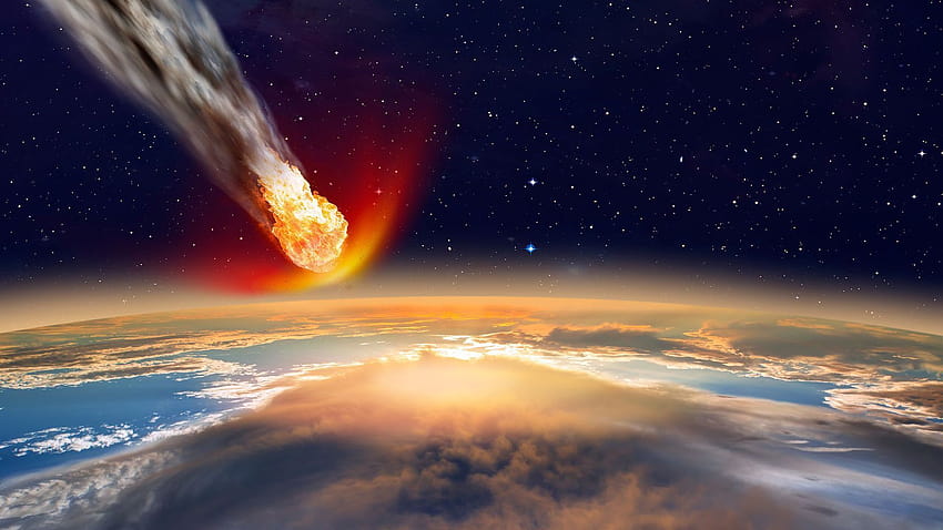 Space Meteor, meteors HD wallpaper