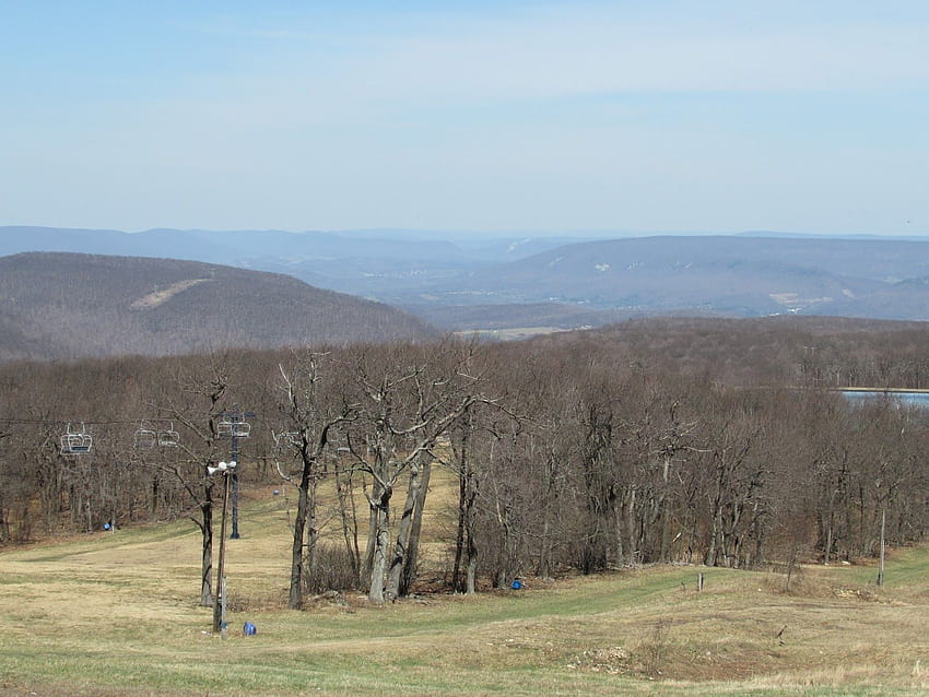 Taman Negara Bagian Blue Knob dan Area Ski: Gunung Tertinggi Kedua di Pennsylvania, taman negara bagian Wallpaper HD