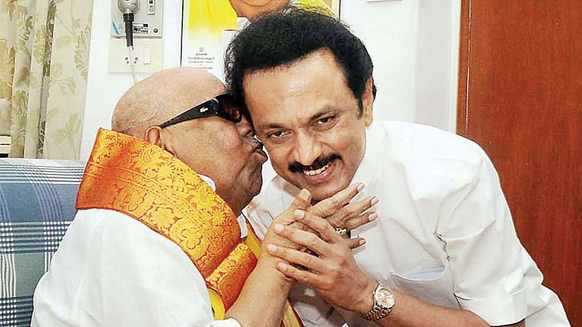 Amid threats from brother Alagiri, MK Stalin elected as President, m k stalin HD wallpaper