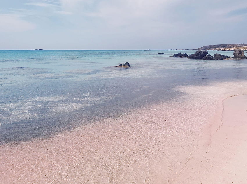 Elafonisi Beach Girit: Bir Ziyaretçi Rehberi HD duvar kağıdı