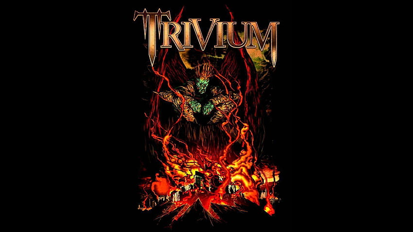TRIVIUM メタルコア ヘヴィメタル ハードコア スラッシュ メロディックデス メタルコア ロゴ 高画質の壁紙