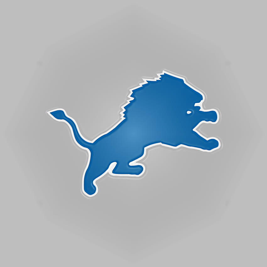 Detroit Lions Team Logo iPad, lion symbol HD phone wallpaper