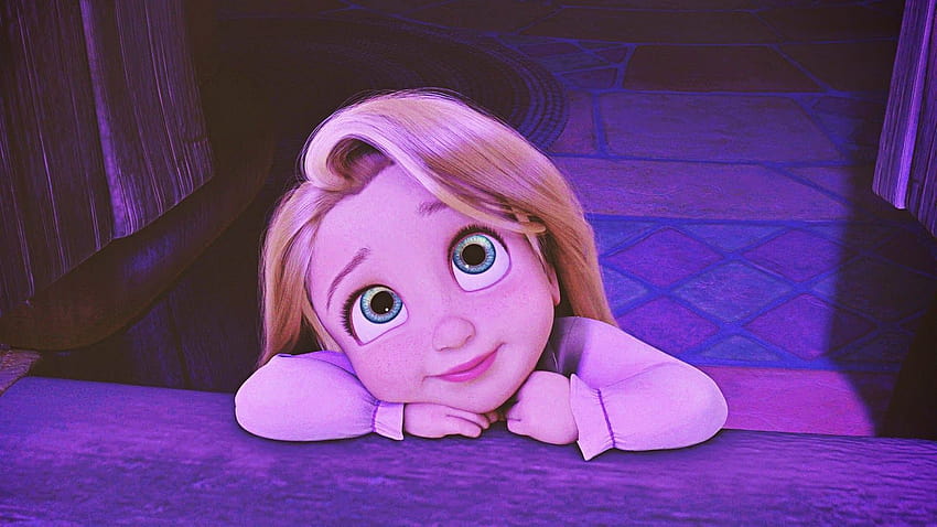 Disney-Prinzessin Rapunzel HD-Hintergrundbild