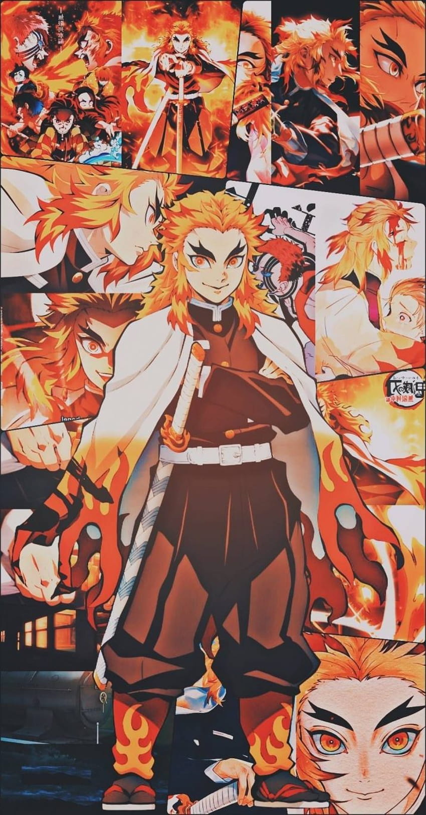 Kyojuro Rengoku Demon Slayer Wallpaper iPhone Phone 4K 9091e