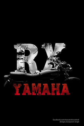 Yamaha RX100 Tank & Side Cover 3D Chrome Emblem Monogram - Sparezo