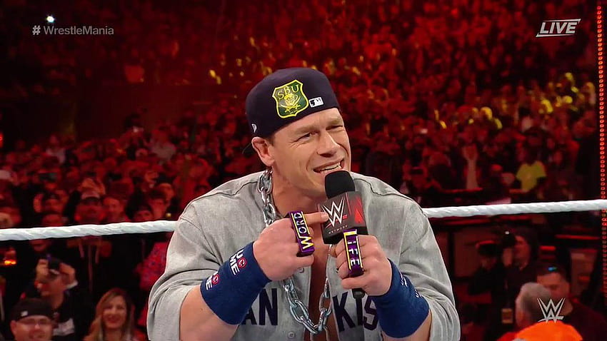 2 John Cena WWE WrestleMania 35, doctor of thuganomics HD wallpaper ...