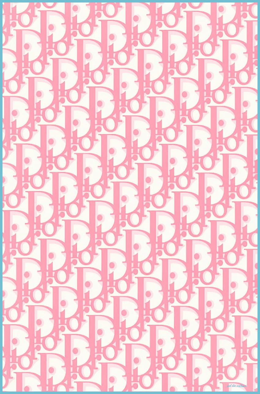 La última tendencia en Pink Dior, la estética dior fondo de pantalla del teléfono