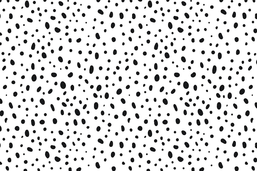 Buy Black and white dots pattern HD wallpaper
