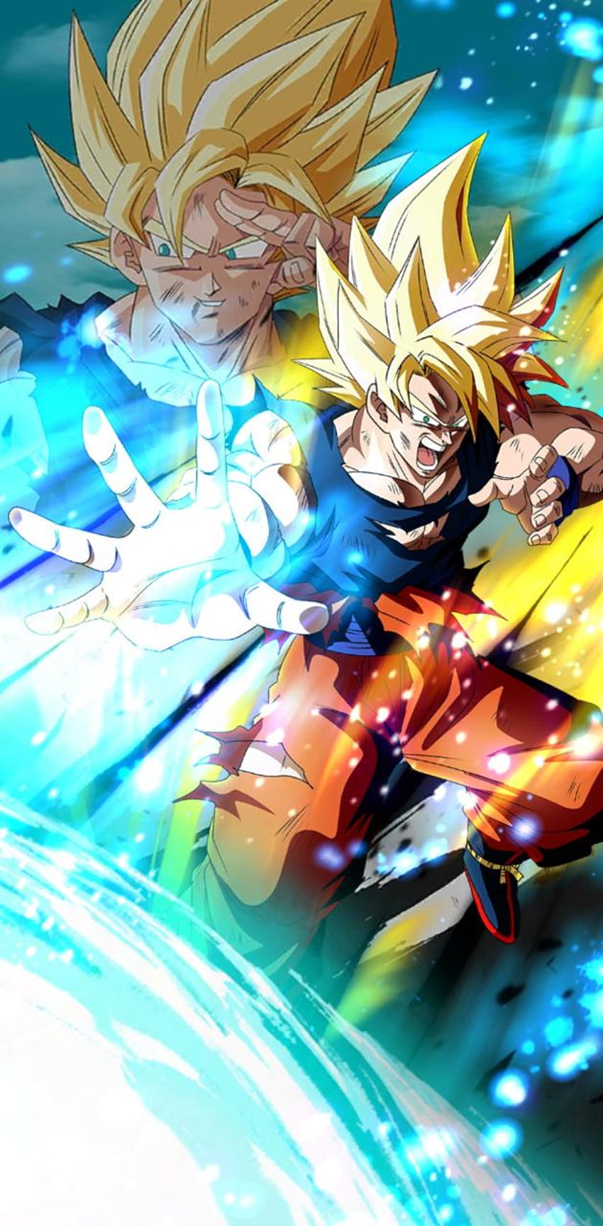 Goku spirit bomb by mamatchelsea, goku genkidama HD phone wallpaper | Pxfuel