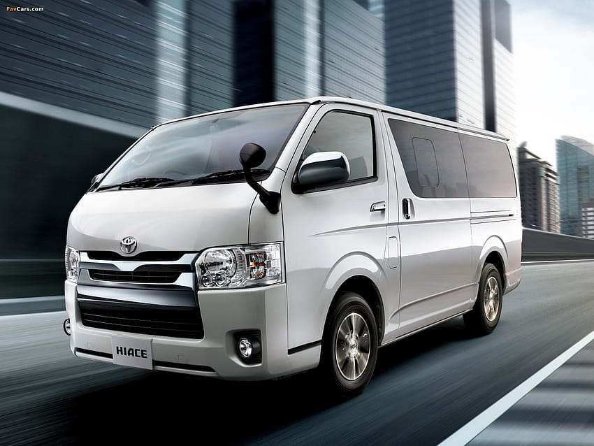 Toyota Hays Technical Specifications Fuel consumption. Technical characteristics of Toyota Hiace. History of model and purpose HD wallpaper
