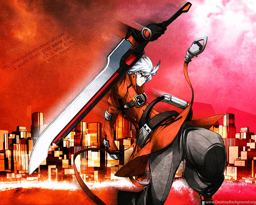 Blazblue: Ragna The Bloodedge By Silas Tsunayoshi On HD wallpaper