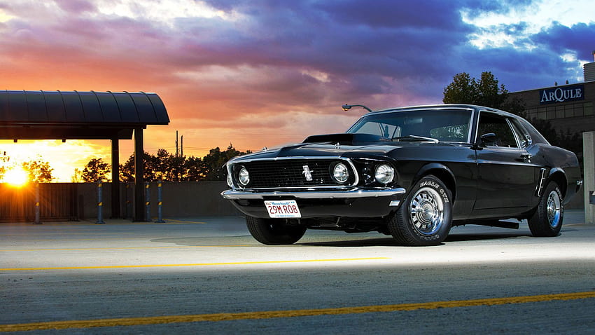 Classic Ford Mustang Group, mustang vintage car HD wallpaper