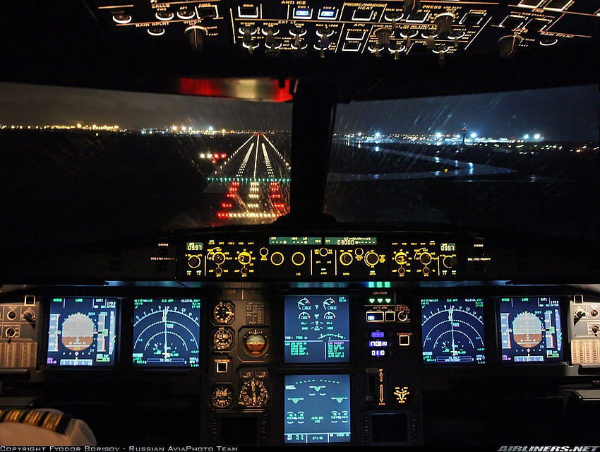 Airbus A320, Airbus-Cockpit-Telefon HD-Hintergrundbild