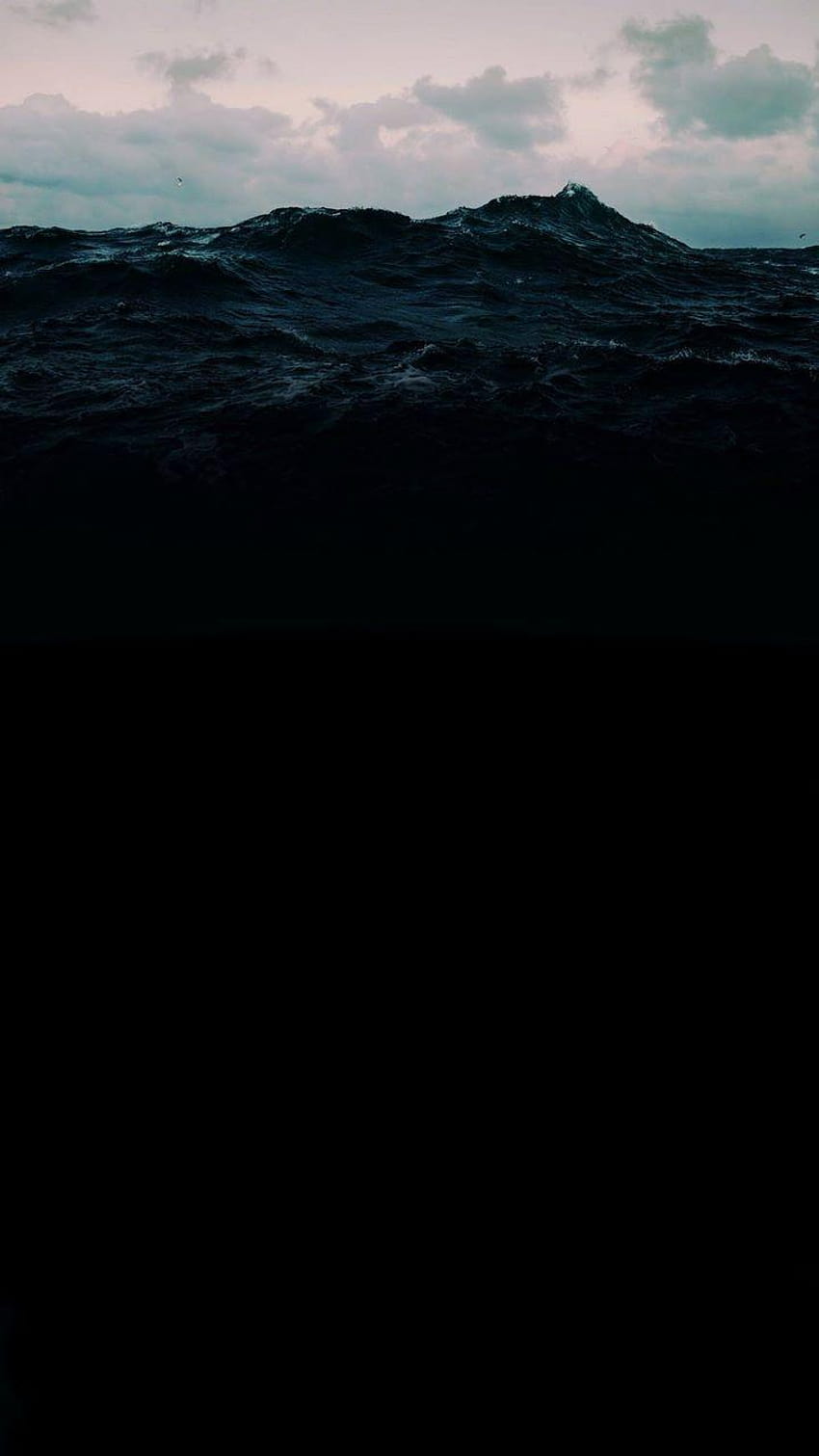 Amoled Water for Android, amoled ocean HD phone wallpaper