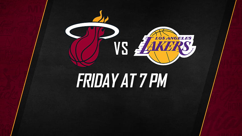 Los Angeles Lakers at Miami Heat game preview HD wallpaper Pxfuel