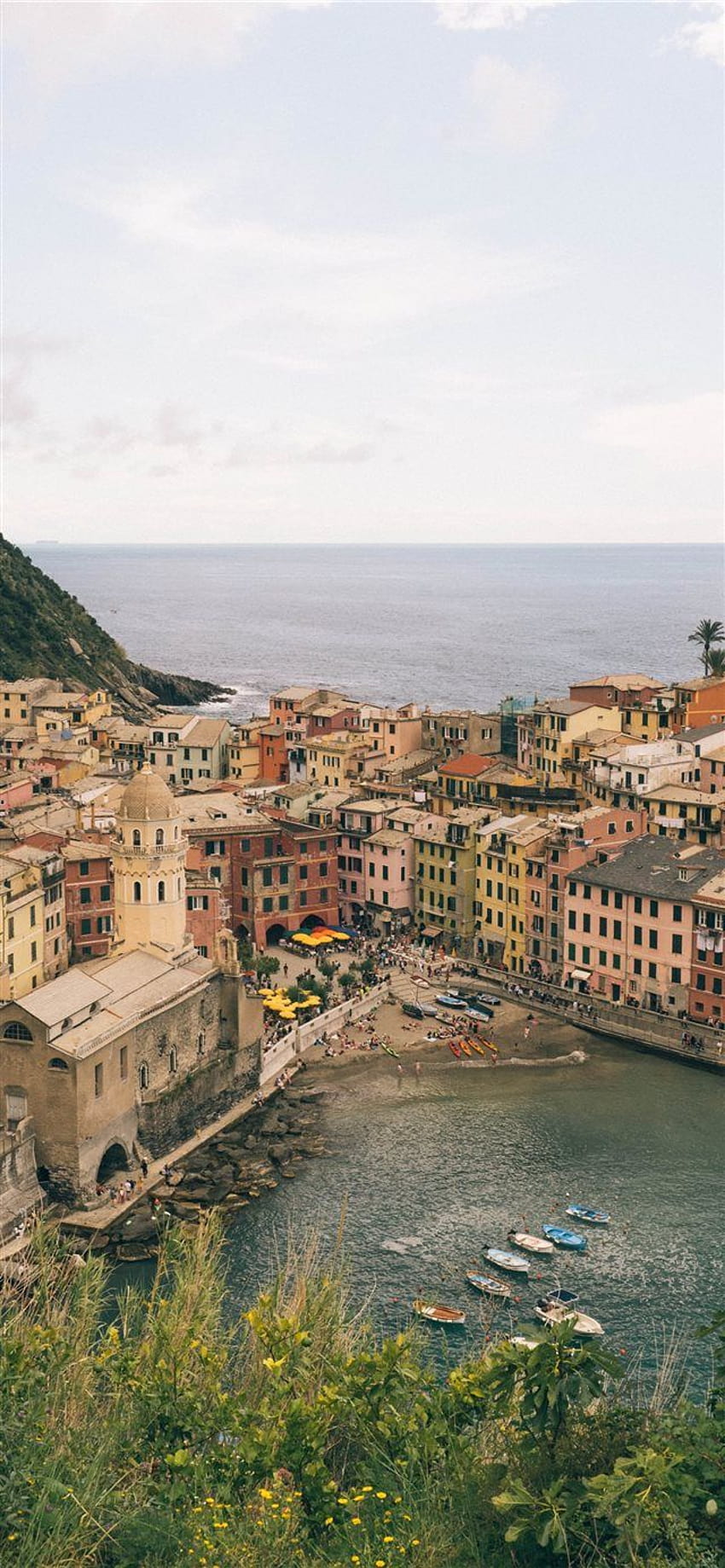 Vernazza Cinque Terre Italy May 2019 iPhone X, northern italy HD phone wallpaper