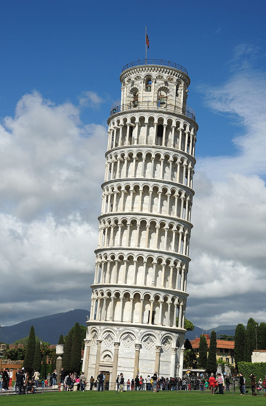 Leaning Tower of Pisa, menara pisa HD phone wallpaper