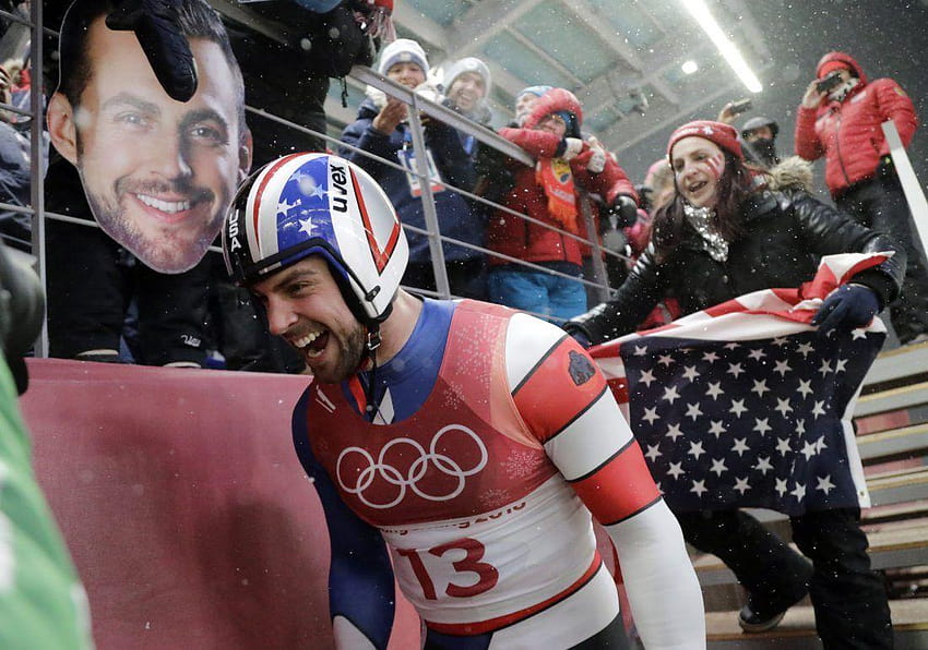 SILVER SHOCKER: Chris Mazdzer makes U.S. luge history with medal HD wallpaper