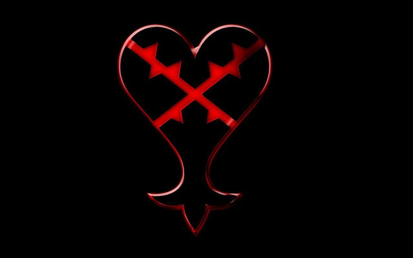 Kingdom Hearts Heartless, kingdom hearts symbols HD wallpaper