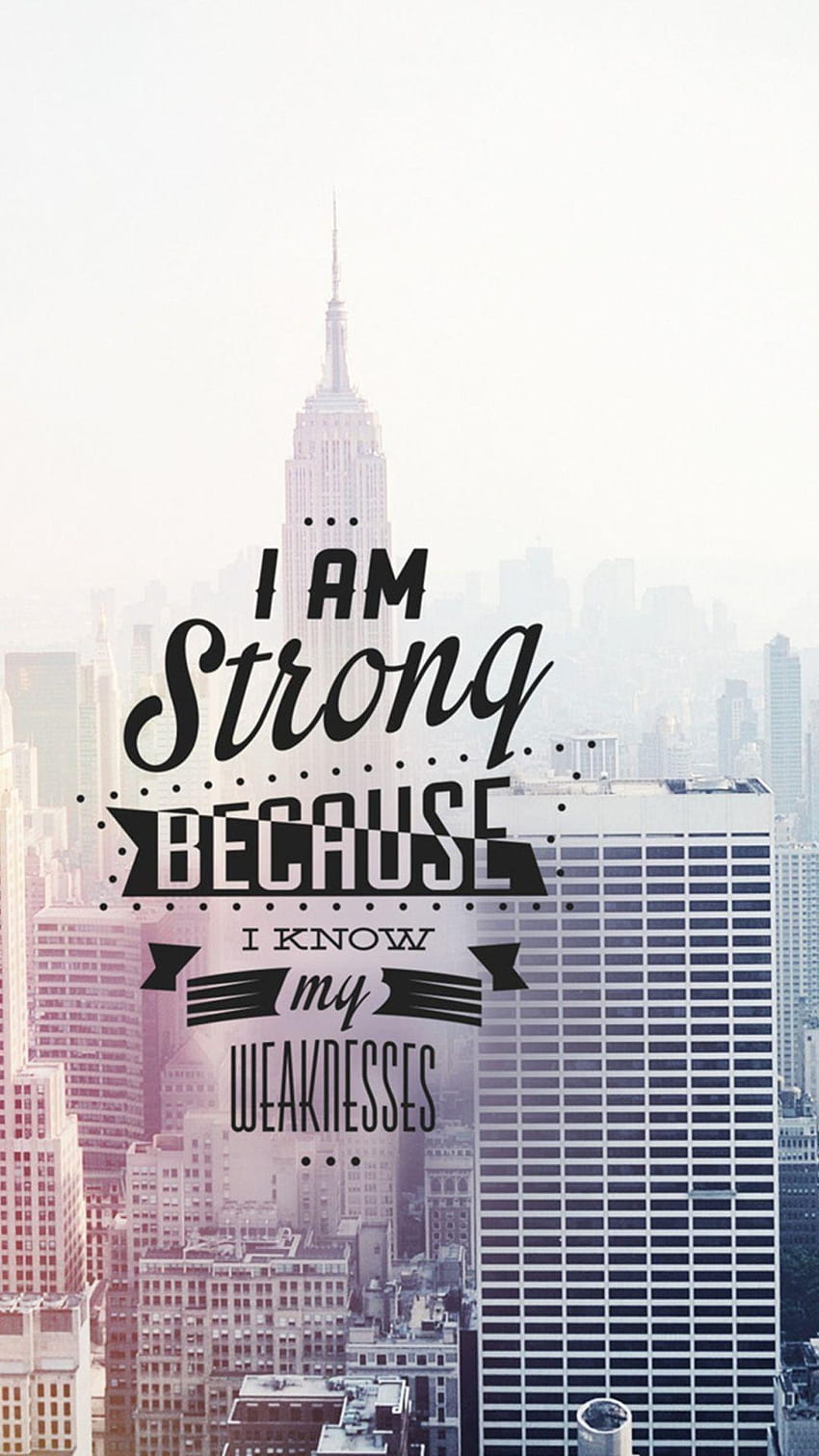 I Am Strong Quote Android, with quoting HD phone wallpaper | Pxfuel
