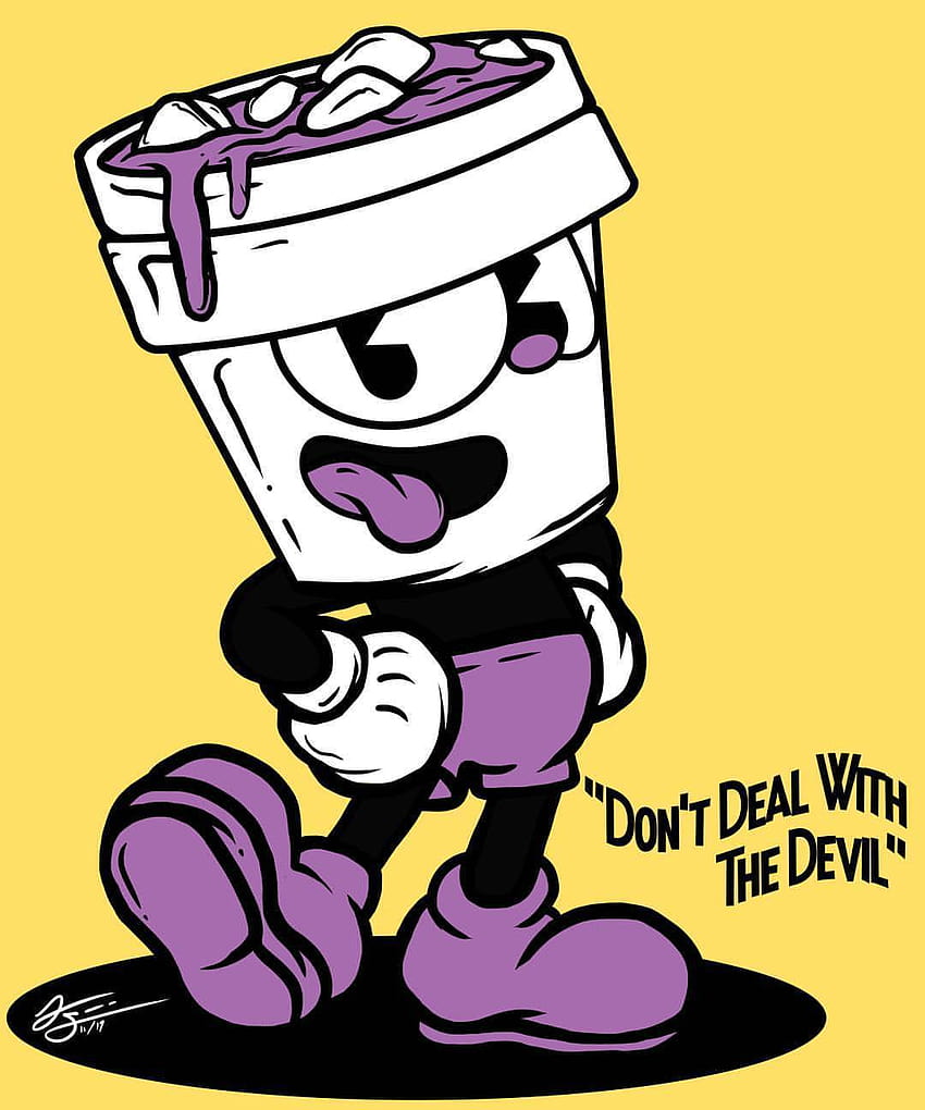Cartoon Lean Cup posted by John Johnson, double cup HD phone wallpaper