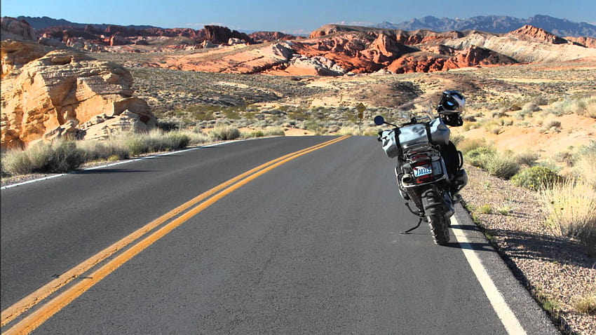Viagem de motocicleta, viagem de bicicleta papel de parede HD