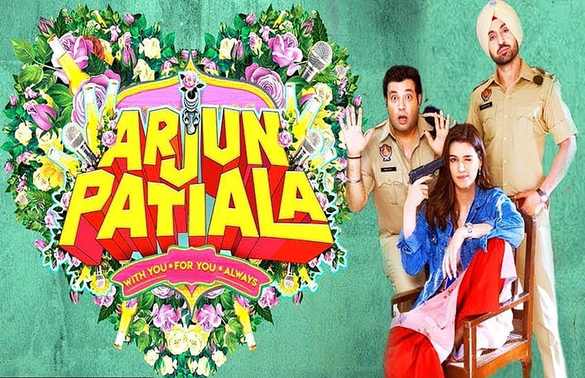 Преглед на филма Arjun Patiala, рейтинг, Рецензия на целия филм Arjun Patiala онлайн на хинди: Diljit Dosanjh и Kriti Sanon Arjun Patiala, пълен с комедия и драма HD тапет