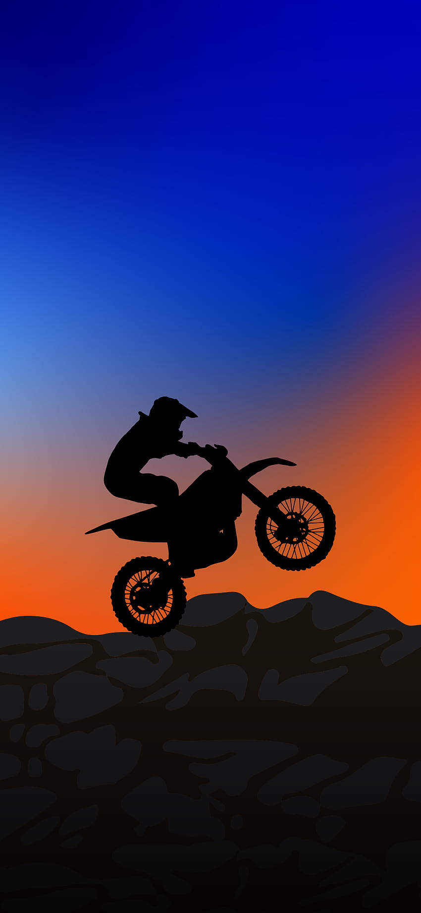 Iphone motocross, motorcycle helmet iphone HD phone wallpaper