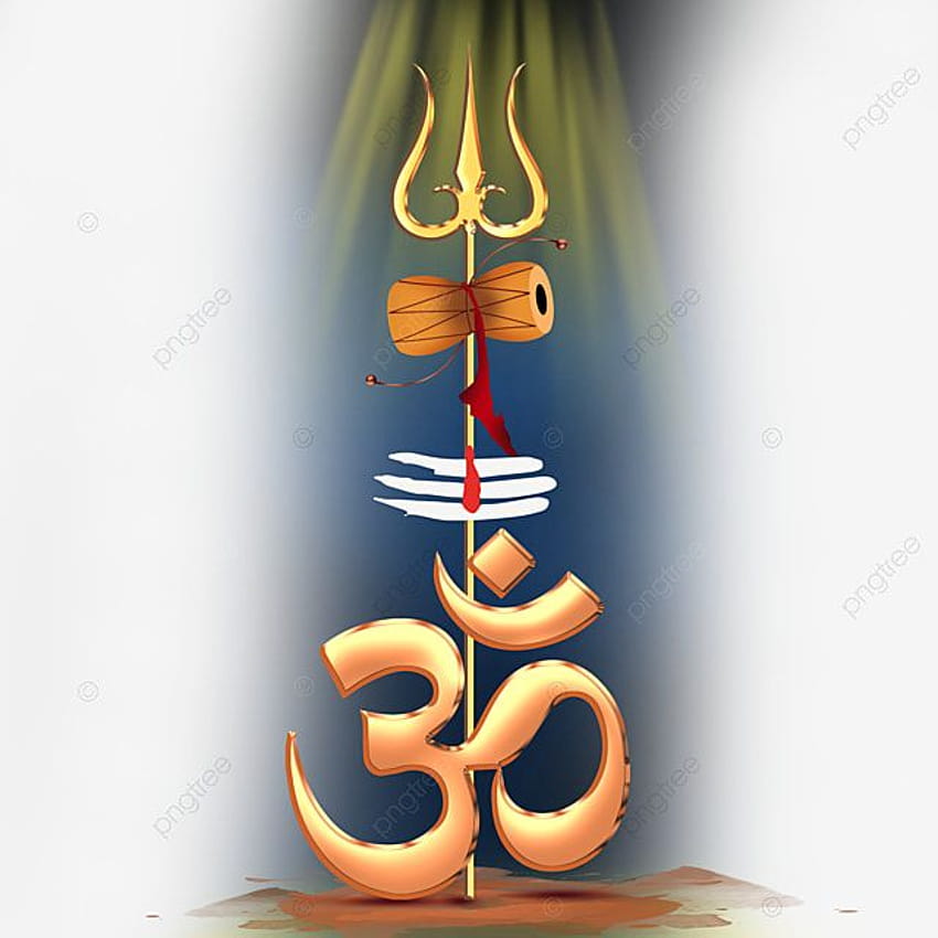Om with trishul HD wallpapers | Pxfuel