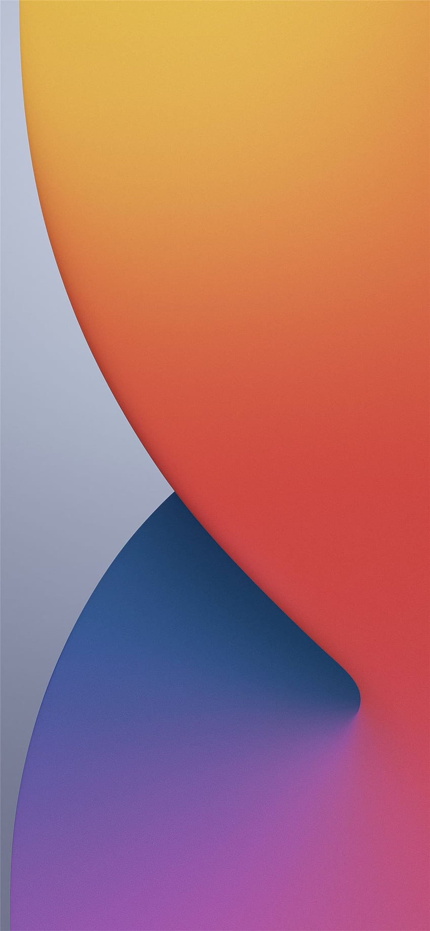 最高の美的iPhone 11、美的ライトオレンジ HD電話の壁紙